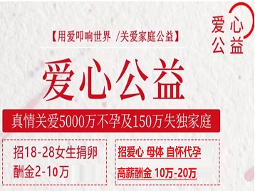 石嘴山捐卵助孕生子 爱心志愿者招募